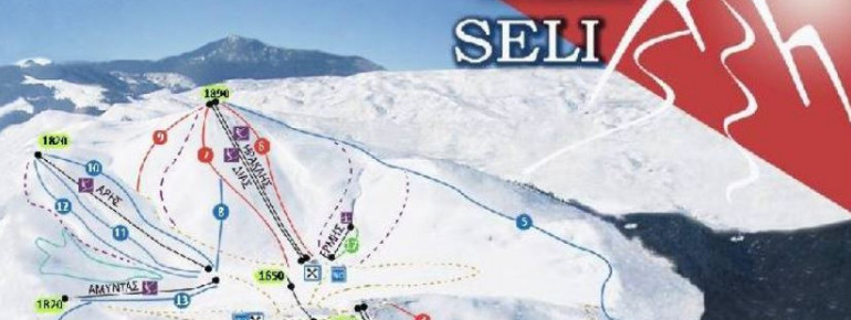Pistenplan Seli Ski Area