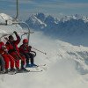 Während der Liftfahrt kann man den Rundumblick auf die Julischen Alpen genießen.