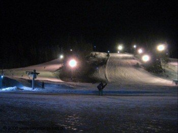 Piste 1 (links) mit Anfängerlift!