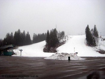 Blick auf Piste 1 und 2!