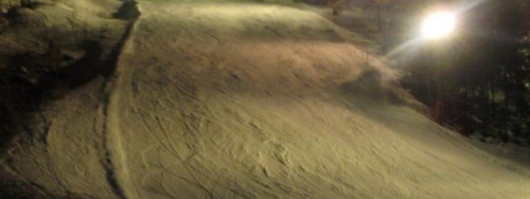 Abfahrt 2 bei Nacht!