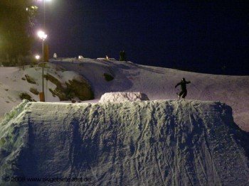 Sprung auf Piste 3!