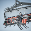 Über 30 Lifte befördern die Skifahrer auf den Berg hinauf.