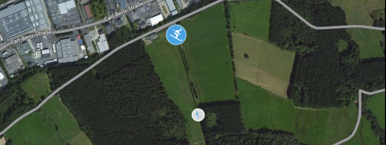 Pistenplan Burbach