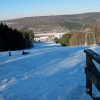 Die Piste am Burbach Skilift im schönen Sauerland.