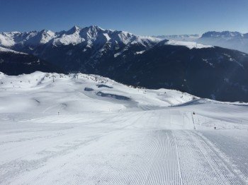 Neben einem traumhaften Panorama kann das Skigebiet Sillian besonders mit perfekt präparierten Pisten punkten