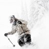 Pulverschnee-Abfahrten - keine Seltenheit in Silver Star.