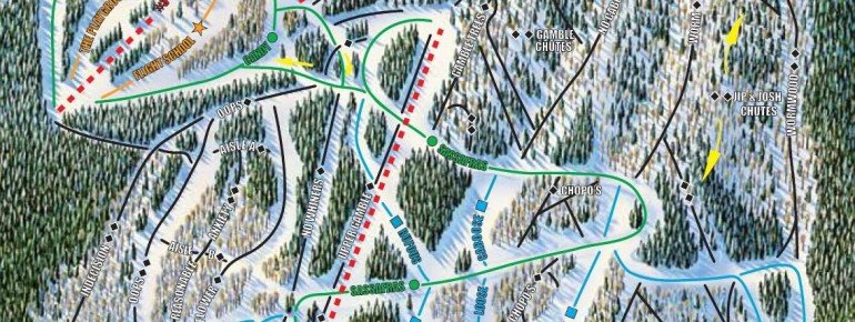 Pistenplan Sipapu Ski Area