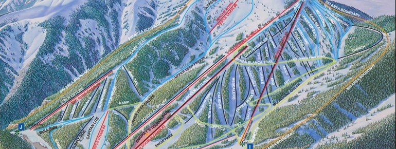 Pistenplan Ski Apache