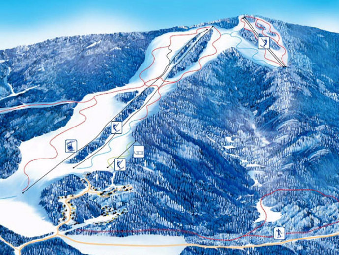 Pistenplan SC Gače