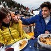 Kulinarische Spezialitäten auf den Skihütten