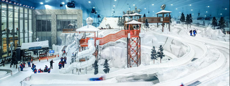 Pistenplan Skihalle Ski Egypt Kairo