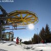 Die Bergstation des Sessellifts