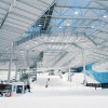 Die Piste ist in zwei Abfahrten und einen Snowpark unterteilt.