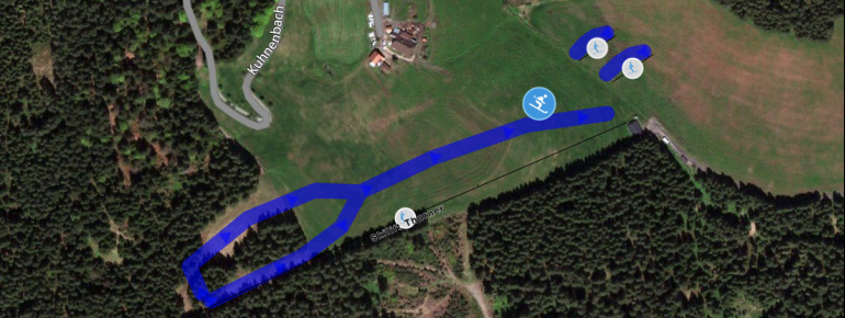 Pistenplan Skilift Thurner