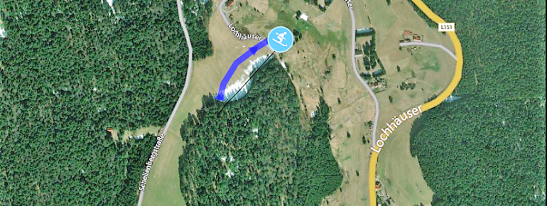 Pistenplan Skilift Wehrhalden