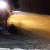 Flutlichtbetrieb auf der Hauptabfahrt