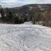 Blick vom Liftausstieg mit herrlichem Blick in den Oberpfälzer Wald