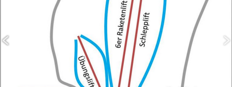 Pistenplan Skilifte Sinswang