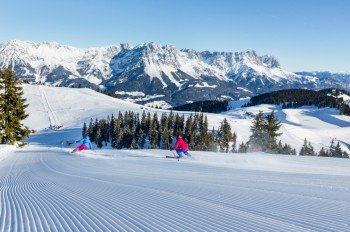 Bestens präparierte Pisten und einmaliges Panorama