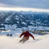 Skifahren mit 360 Grad Panoramablick in der SkiWelt Wilder Kaiser