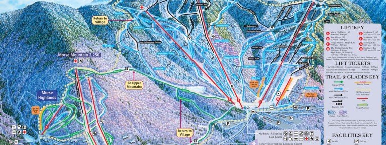 Pistenplan Smugglers Notch Resort