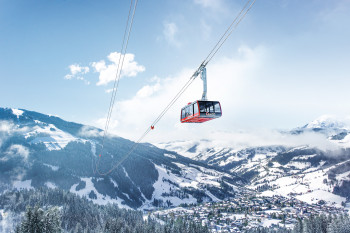 Beeindruckend: die G-Link Pendlerbahn über Wagrain.