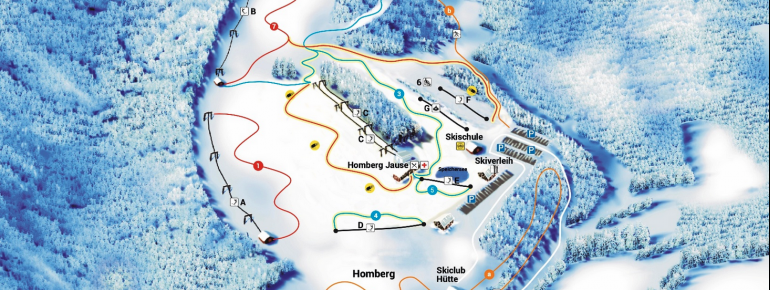 Pistenplan Mein Homberg