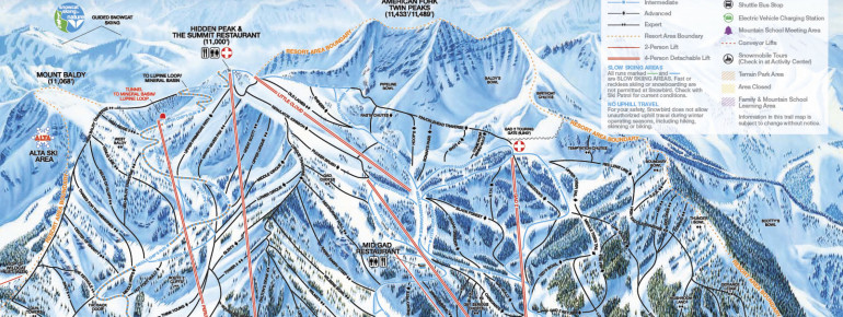 Pistenplan Snowbird