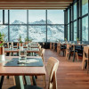 Blick ins neue FALCON Restaurants am Gaislachkogel in Sölden.