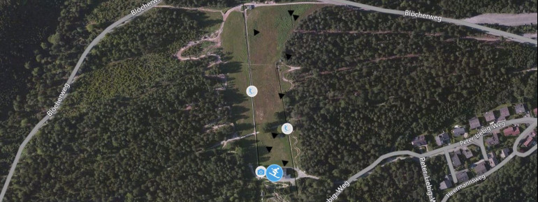 Pistenplan Sommerberg Bad Wildbach