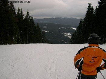 Martin genießt die Aussicht auf den Böhmerwald!