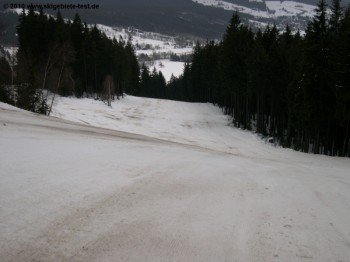 Turisticka mit Blick nach Zelezna Ruda!
