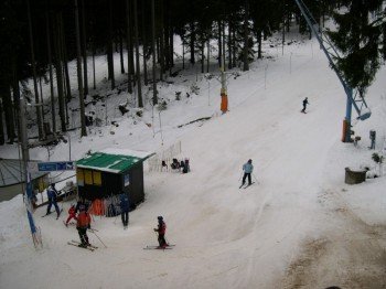 Am Poma-Lubak-Schlepplift!