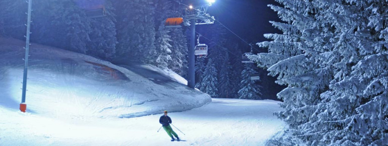 Nachtskifahren: Immer donnerstags und freitags von 18:30 bis 21:30 Uhr auf frisch präparierter Piste