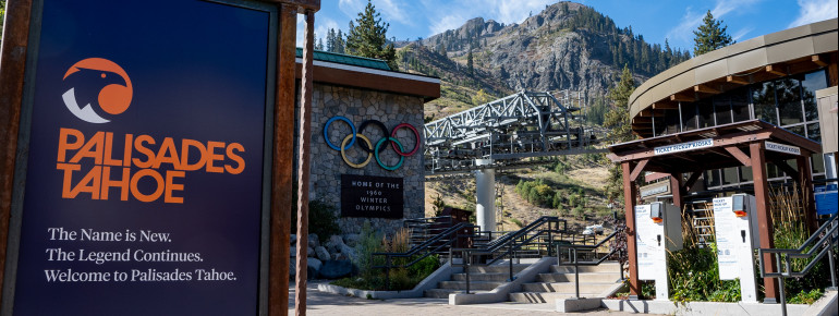 Das Skigebiet wurde im Herbst 2021 umbenannt in Palisades Tahoe.