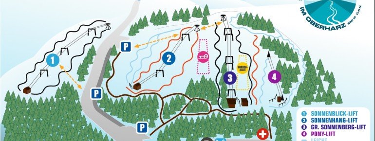 Pistenplan Sonnenberg