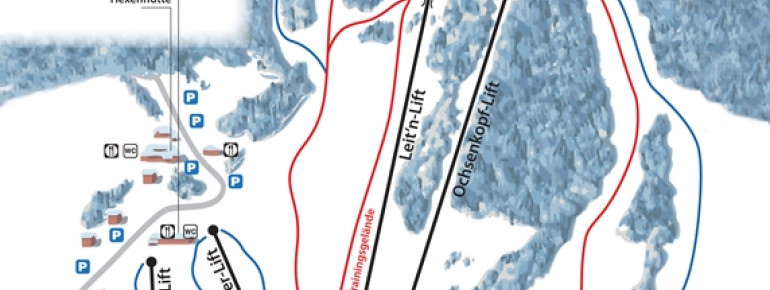 Pistenplan St Jakob im Walde