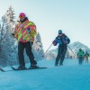 Je bunter, desto besser: Am Retro-Skitag können alle Looks aus den Kellern geholt werden.