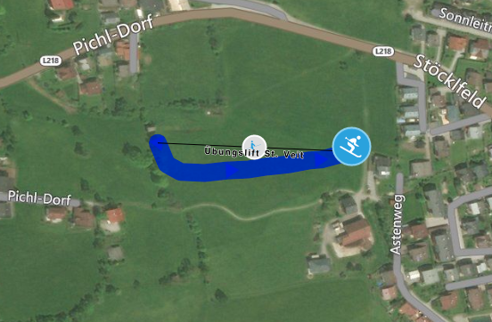 Pistenplan Sankt Veit im Pongau