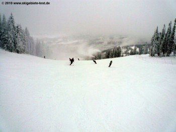 "Cyclone"-Abfahrt!