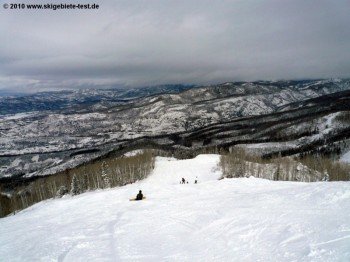 Weitblick auf der "Vagabond"-Piste!