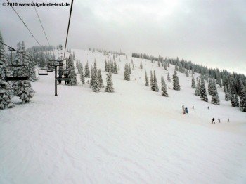 "Storm Peak North"-Abfahrt!