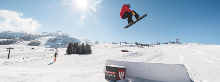 Snowpark Steinplatte