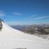 Von der Bergstation Livrio, an der sich auch ein Restaurant befindet, genießt man eine einmalige Aussicht