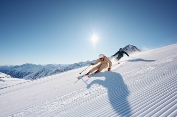 Der Stubaier Gletscher ist das größte Gletscherskigebiet in Österreich.