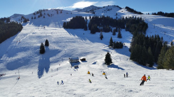Weitläufige Abfahrten im Skiparadies Sudelfeld