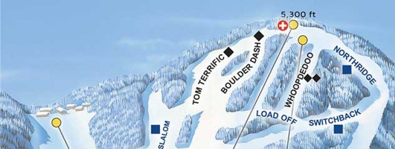 Pistenplan Sugar Mountain Resort