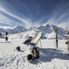 Nahe der Madritschhütte gibt es eine Half Pipe und einen Funpark.