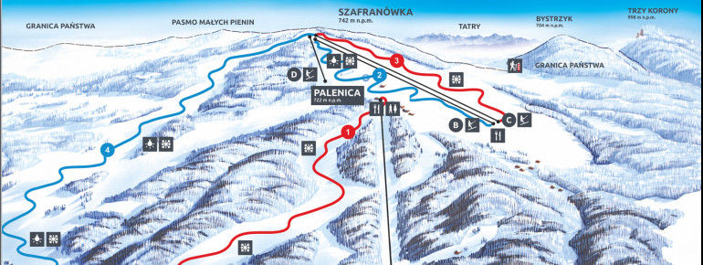 Pistenplan Palenica